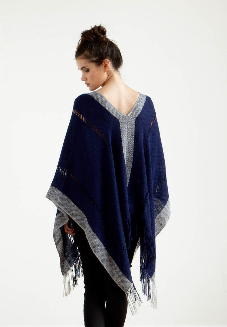 Honeycomb Poncho