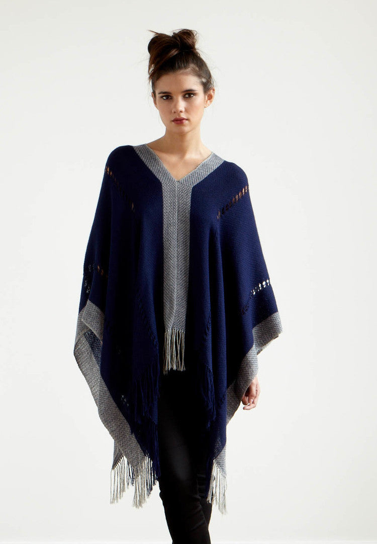 Honeycomb Poncho