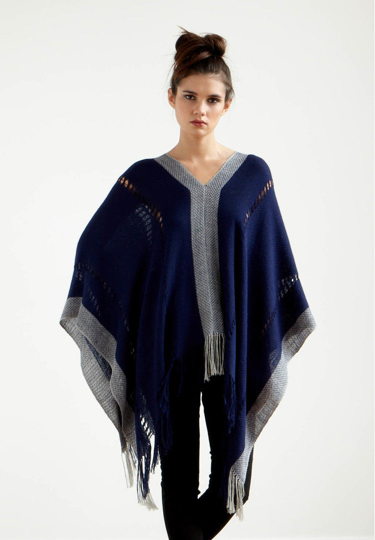 Honeycomb Poncho