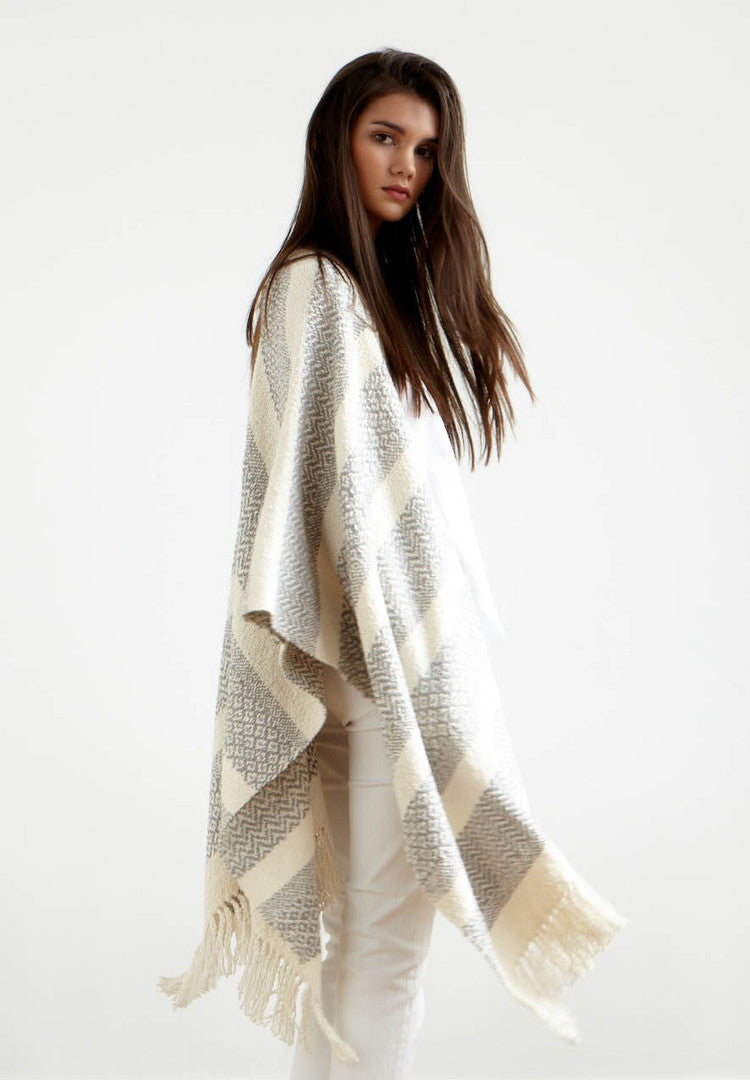 Multi Frise Poncho